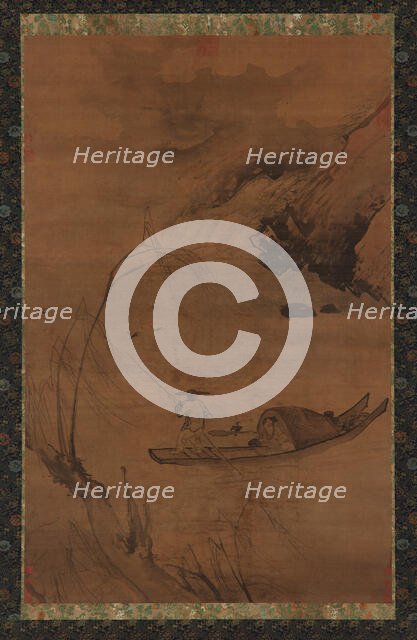 Fishing with Cormorants, Ming dynasty, 16th century. Creator: Unknown.