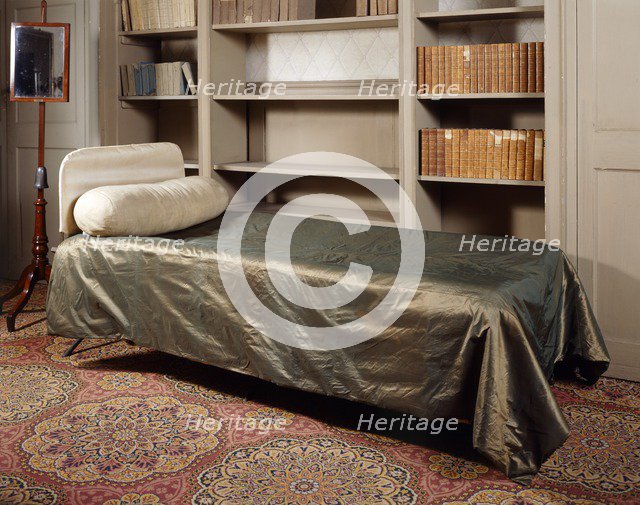 Duke of Wellington's campaign bed, Walmer Castle, Kent, c1980-c2017. Artist: Historic England Staff Photographer.