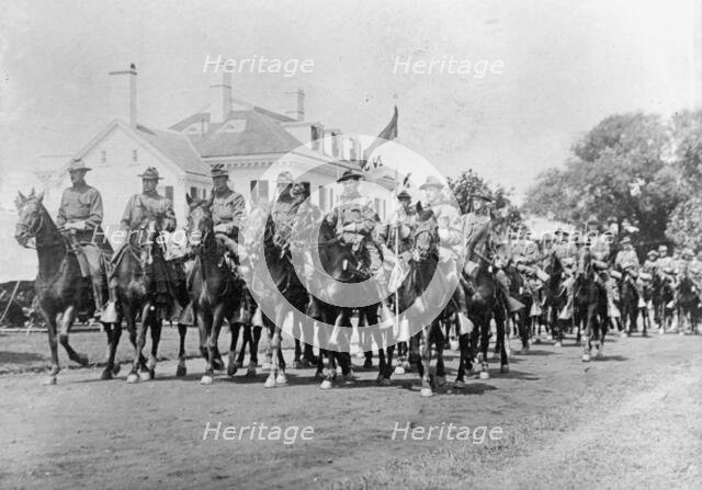 Inaugural Parades - Essex Troop of New Jersey, 1913. Creator: Harris & Ewing.