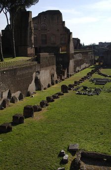 Stadium of Domitian, Imperial Palace, Palatine Hill, Rome, Italy, 51-96 AD (2009). Creator: LTL.