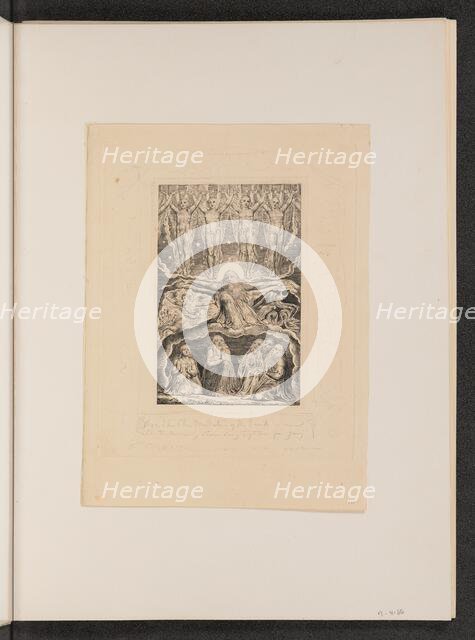 When the Morning Stars Sang Together, 1825. Creator: William Blake.