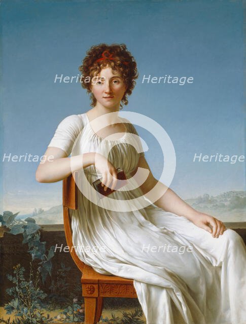 Portrait of Constance Pipelet, 1797. Creator: Jean-Baptiste François Desoria.