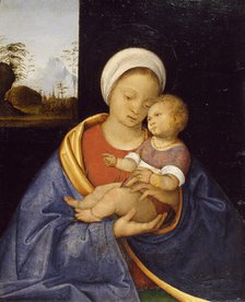 Madonna and Child, 1510-1515. Creator: Giovanni Agostino da Lodi.