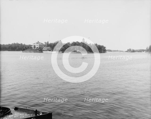 Neh-mahdin [i.e. Neh-Mahbin], Thousand Islands, St. Lawrence River, (1901?). Creator: Unknown.