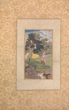 Folio from the Kathasaritsagara, ca. 1590. Creator: Unknown.