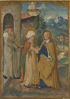 The Visitation, c. 1525. Creator: Master of the Munich Saint John on Patmos.