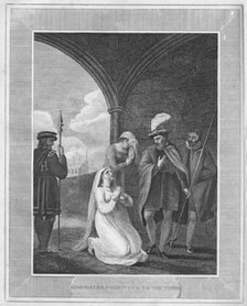 'Anne Bullen, Committed to the Tower', 1838. Artist: Unknown.