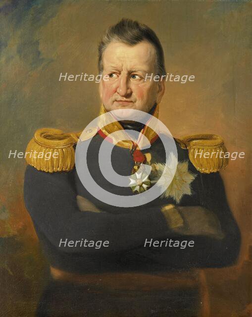Portrait of Baron David Hendrik Chassé, Lieutenant-General, 1832. Creator: Jan Willem Pieneman.