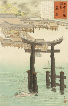 Itsukushima Shrine, 1896. Creator: Kobayashi Kiyochika.