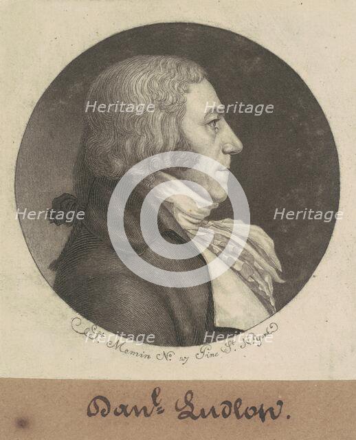 Daniel Ludlow, 1798. Creator: Charles Balthazar Julien Févret de Saint-Mémin.