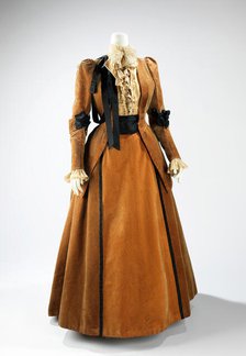 Walking suit, French, ca. 1889. Creators: House of Worth, Charles Frederick Worth.