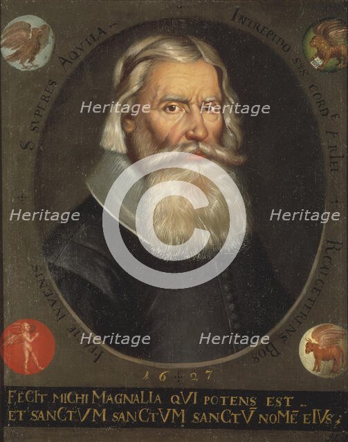 Johannes Bureus, 1568-1652, 1627. Creator: Unknown.