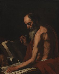 St Jerome, 1600-1699. Creators: Titian, Unknown.