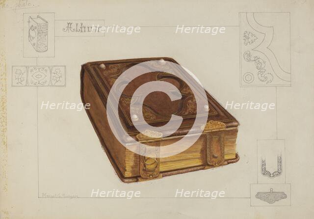 Photograph Album, c. 1936. Creator: Manuel G. Runyan.