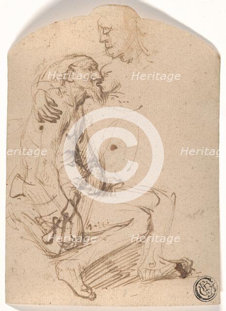 Cimon and Pero, c.1635. Creator: Govaert Flinck.