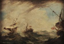 Storm, Last quarter of 18th cen.. Creator: Guardi, Francesco (1712-1793).