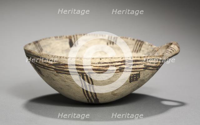 One-Handled Bowl, c. 1450-1200 BC. Creator: Unknown.