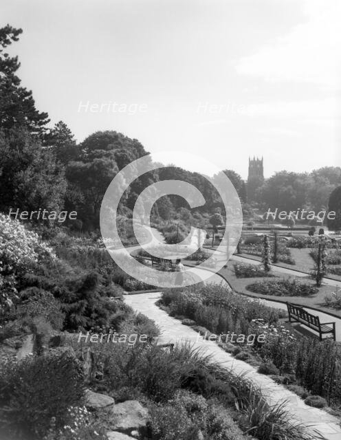 Kingsnorth Gardens, Folkestone, Kent, c1955.  Creator: Arthur Charles Kirby Ware.