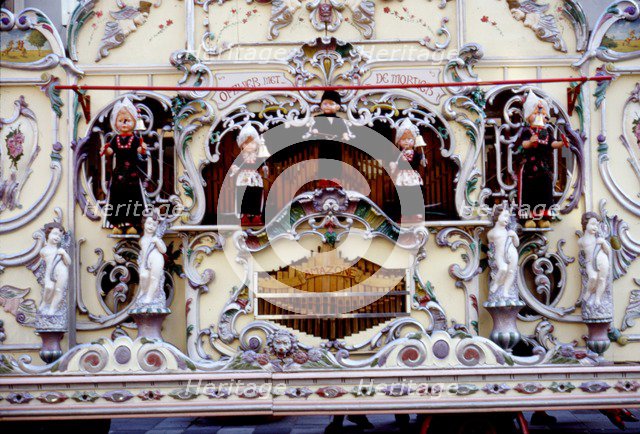 Detail of Street Organ, Holland, 20th century. Artist: Unknown.