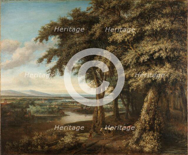 The Entrance to the Woods, 1650-1688. Creator: Philip Koninck.