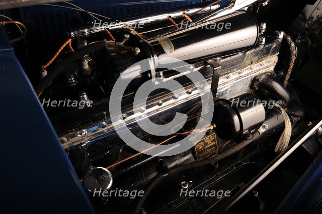 Ruxton model c roadster 1932. Artist: Simon Clay.