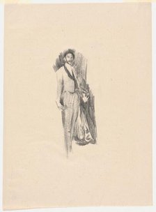 Count Robert de Montesquiou, 1894. Creator: Beatrix Godwin Whistler.