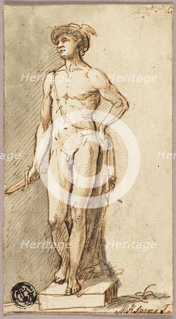 Statue of Mercury, n.d. Creator: Michael Henry Spang.