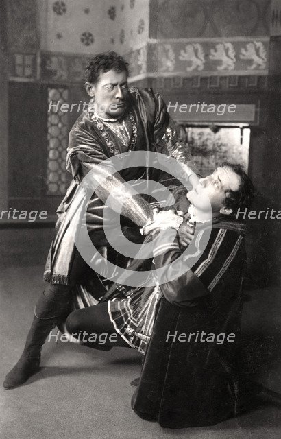 Lewis Waller (1860-1915) and Harry Brodribb Irving (1870-1919), English actors, 1906.Artist: Foulsham and Banfield