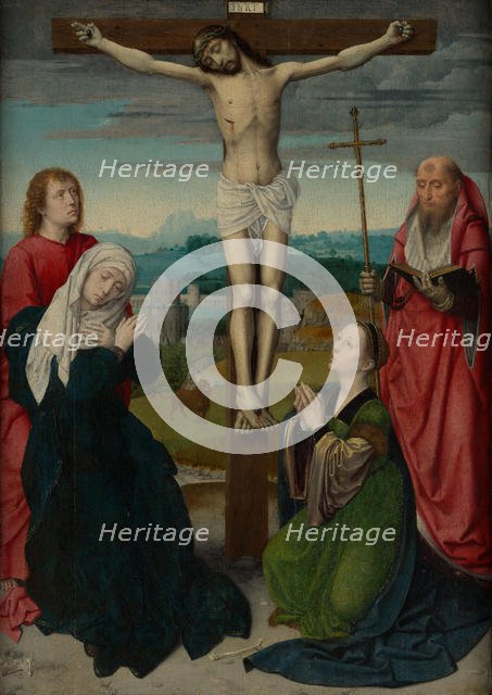 The Crucifixion, ca. 1495. Creator: Gerard David.