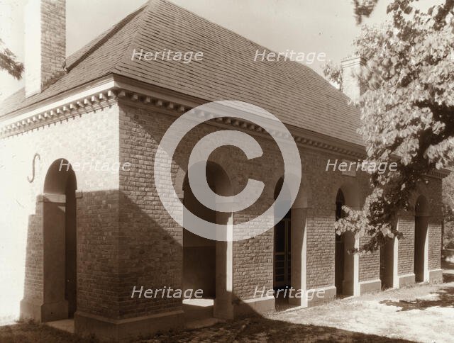 Court House, King William County, Virginia, 1935. Creator: Frances Benjamin Johnston.