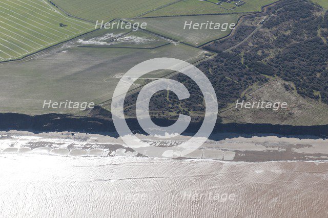 Coastal erosion, Cowden Cliff, East Riding of Yorkshire, 2014. Creator: Historic England Staff Photographer.