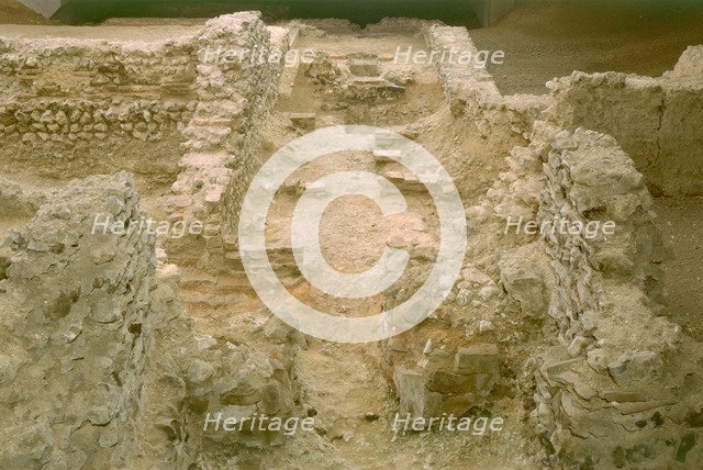 Lullingstone Roman villa, Eynsford, Kent, 1991. Artist: J Bailey
