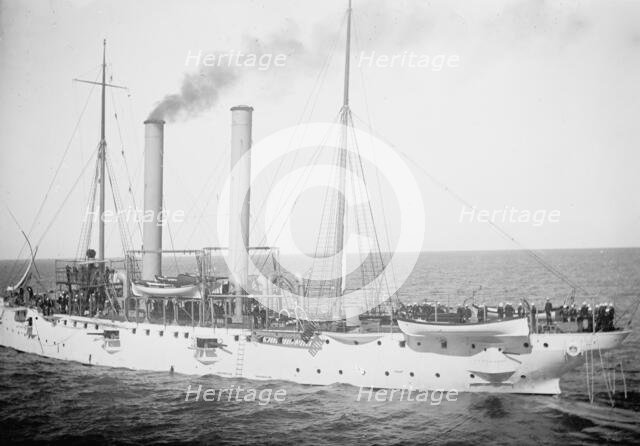 U.S.S. Nashville, between 1897 and 1901. Creator: Unknown.