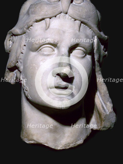 Bust of Mithradites VI Eupator, the King of Pont, c1st century.