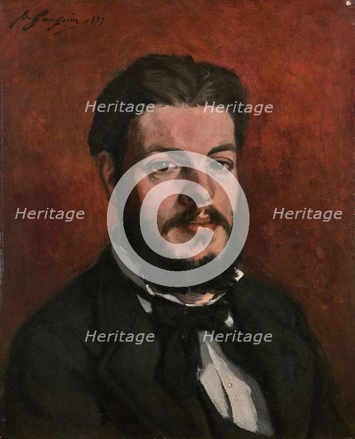 Portrait of Claude Antoine Charles Favre, 1877.