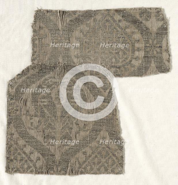 Textile Fragments, 13th century. Creator: Unknown.