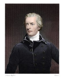 William Pitt the Younger, British statesman. Artist: Unknown.