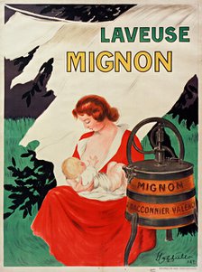 Laveuse Mignon , 1921. Creator: Cappiello, Leonetto (1875-1942).