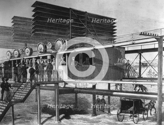 The Chase-Kirchner Aerodromic Railway, 1894. 