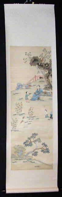 Scroll, China, Qing dynasty (1644-1911), c. 1720. Creator: Unknown.