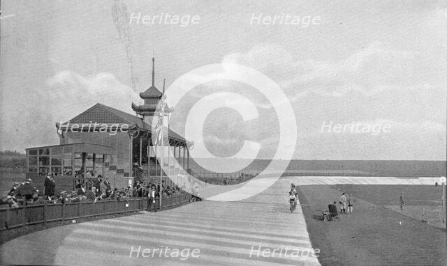 The Catford Track (cycling track), 1896.  Creator: RW Thomas.