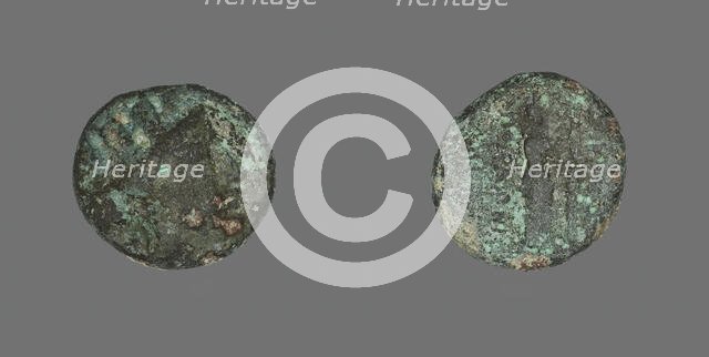 Coin Depicting the Goddess Kybele, 2nd-1st century BCE. Creator: Unknown.