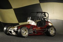 Edmunds midget race car 1976. Artist: Simon Clay.