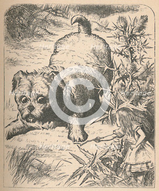 'The Giant Puppy', 1889. Artist: John Tenniel.