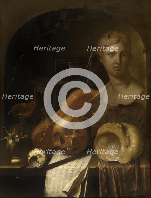 Vanitas, c1670s. Creator: Jan Denens.