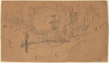 Intrepid [recto], 1862. Creator: Winslow Homer.