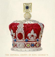 'The Imperial Crown of King George V', c1911. Creator: Unknown.