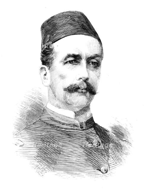 Lieutenant-Colonel H. W. K. Coetlogon, Commander of the Garrison at Khartoum, 1883. Creator: Unknown.