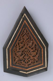 Panel from a Minbar, Egypt, 13th-14th century. Creator: Unknown.