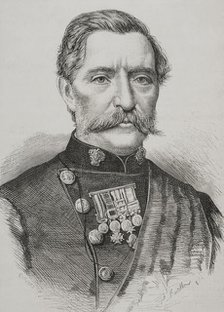 Robert Napier (1810-1890), 1st Baron Napier, British field marshal, 1878. Creator: Andrés Ovejero.